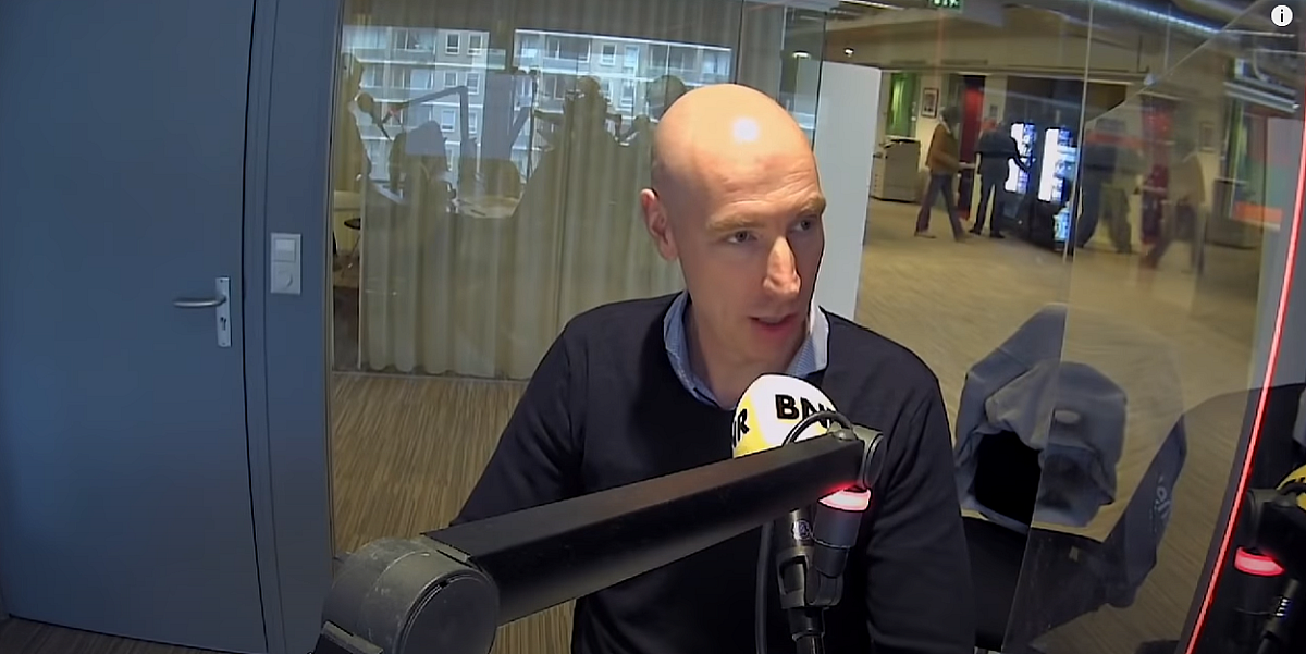 Lucas Wensing bij BNR