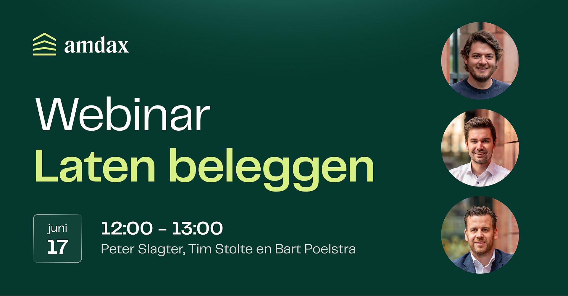 Webinar invite